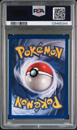 1999 POKEMON GAME MOVIE MOVIE PROMO #5 DRAGONITE PSA 8 - Image 2