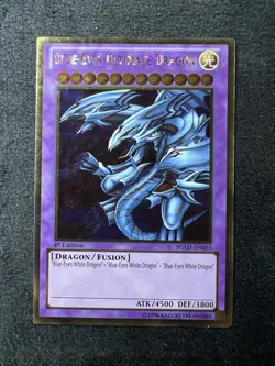 Yu-Gi-Oh Blue-Eyes Ultimate Dragon 1st Edition PGLD-EN055 - Image 1
