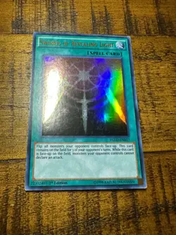Swords of Revealing Light YGLD-ENB17 1st Edition Ultra Rare PL + BONUS - Image 1
