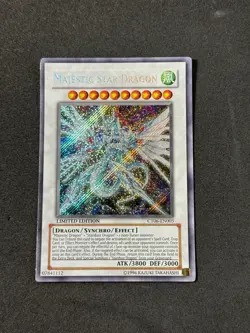 Yugioh Majestic Star Dragon CT06-EN003 Limited Promo Secret Rare NM - Image 1