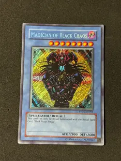 Yugioh Magician of Black Chaos PP01-EN001 Secret Rare NM - Image 2