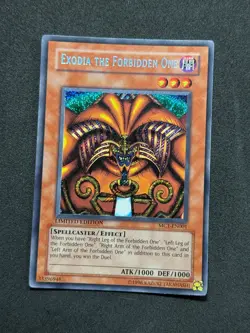 Yugioh Exodia the Forbidden One MC1-EN001 Limited Promo Secret Rare NM+ - Image 2
