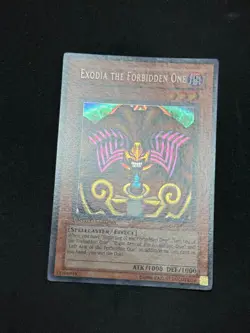 Yugioh Exodia the Forbidden One MC1-EN001 Limited Promo Secret Rare NM+ - Image 3