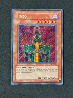 Yugioh Jinzo BPT-011 Secret Rare Promo LP - Image 1