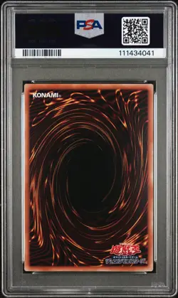 2025 YU-GI-OH! JPN QCAC-QUARTER CENTURY ART COLL #JP018 DARK MAGICIAN PSA 10 - Image 2