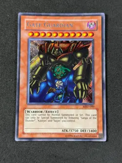 Yugioh Gate Guardian MRD-000 Secret Rare 2010 Foil Release LP - Image 1