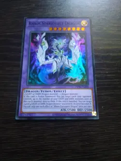 Yugioh! Khaos Starsource Dragon OP28-EN008 Super Rare OTS 28 Near Mint NM - Image 1