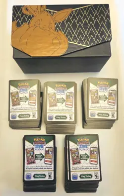500+ ETB FILLED Pokemon Scarlet & Violet era Unsorted/Unused Code Cards - Image 1