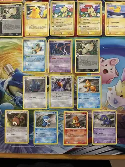Vintage Pokemon Card Lot Holo Etc Pop Series Fire Pikachu Squirtle Deoxys Ex - Image 2