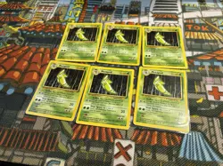 Pokemon TCG Metapod Base Set 54/102 Regular Unlimited Common Card (x6) 💎🔥 - Image 2