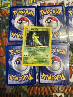 Pokemon TCG Metapod Base Set 54/102 Regular Unlimited Common Card (x6) 💎🔥 - Image 4