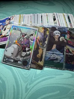 Japanese One Piece Card Bulk Lot 100+ Cards Mixed Holo/Non-Holos - Image 1