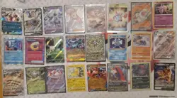 Lot Of 24 Pokemon Cards Mega Xy Many Sets. Charizard Pikachu Ir Ex And More - Image 1