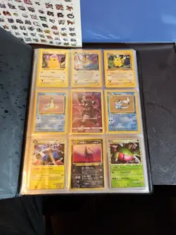 90 Pokemon Card Binder Collection | 30+ Vintage/WOTC/EX's+ Modern Holos + More - Image 1
