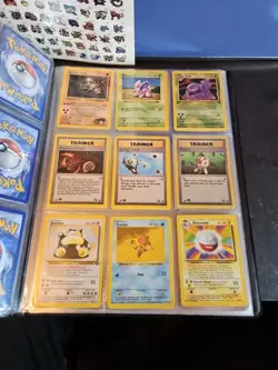 90 Pokemon Card Binder Collection | 30+ Vintage/WOTC/EX's+ Modern Holos + More - Image 5