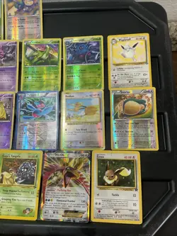 Pokemon Card ALL VTG RARE Lot 28 Cards Damaged Darkrai Kangaskhan Zapdos 1999 - Image 4