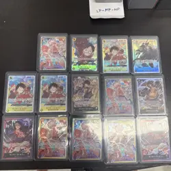 One Piece TCG 14x Cards, NM + - Image 1