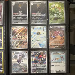 Pokemon Card Binder Collection Lot Of 126 Cards Full arts & More! BinderIncluded - Image 3