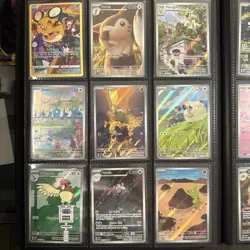 Pokemon Card Binder Collection Lot Of 126 Cards Full arts & More! BinderIncluded - Image 4