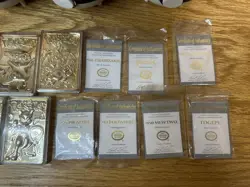 (7) 1999 Pokemon 23K Gold Plated Trading Cards. Mewtwo Charizard - Image 3