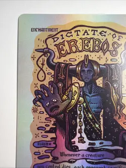 Dictate of Erebos (Rainbow Foil) -Foil Near Mint MTG Secret Lair - Image 2