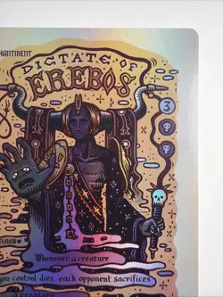 Dictate of Erebos (Rainbow Foil) -Foil Near Mint MTG Secret Lair - Image 3