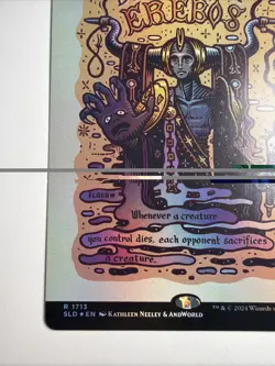 Dictate of Erebos (Rainbow Foil) -Foil Near Mint MTG Secret Lair - Image 5