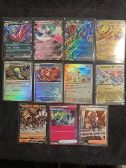 11 Pokemon Ultra/Secret Rare CARD EX V Holo Pokeball Lot - Image 1