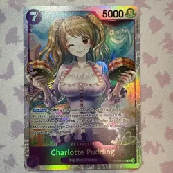 Charlotte Pudding PRB02-010 SR ONE PIECE Card The Best 2 - ONE PIECE ENGLISH - Image 1