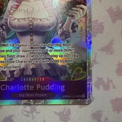 Charlotte Pudding PRB02-010 SR ONE PIECE Card The Best 2 - ONE PIECE ENGLISH - Image 2