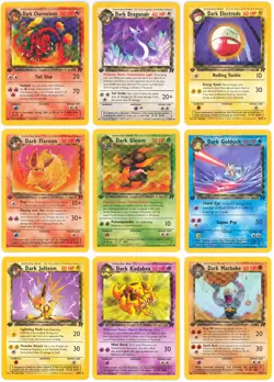 Pokemon Team Rocket 1st Edition 51-Card Non Holo Lot (All Cards 32-82) NM-Mint - Image 1
