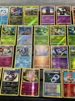 (30) Pokemon Cards Lot WOTC Vtg Holo STAMPED REVERSE Greninja Victini Drampa - Image 3