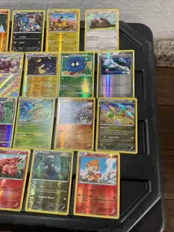 (30) Pokemon Cards Lot WOTC Vtg Holo STAMPED REVERSE Gardevoir Larvitar Flygon - Image 4