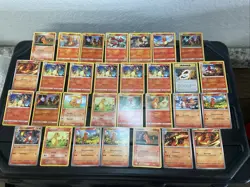 (30) CHARMANDER CHARIZARD CARDS LOT VTG HOLO Pokemon 001 - Image 1