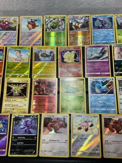 (30) Pokemon Cards Lot WOTC Vtg Holo STAMPED REVERSE Zapdos Ninetales Marowak - Image 3