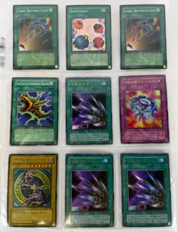 LOT OF 100+ YUGIOH VINTAGE CARDS HOLOS RARES ENGLISH JAPANESE 1ST EDITION - Image 2
