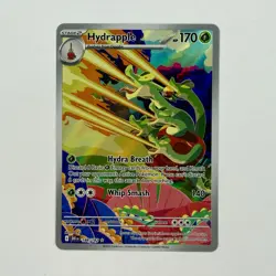 2025 Pokemon Destined Rivals # 188 Hydrapple ILLUSTRATION RARE Holo Card NM - Image 1