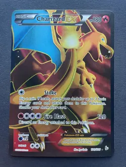 Pokemon Card XY Flashfire : CHARIZARD EX 100/106 Ultra Rare Full Art - NM/M - Image 1
