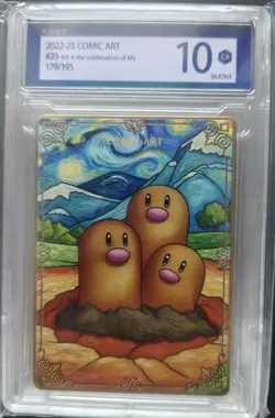 Pokemon TCG Card S-ChineseCOMIC Art 179/195 Dugtrio 10 --j75 - Image 1