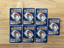 LOT OF 7 - Vintage Team Rocket Trainer Pokemon Cards - All In NM Condition - Image 4