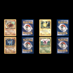 Vintage Pokemon Card Lot 24 Cards Damaged Heavy Play Pikachu Charmander Alakazam - Image 3