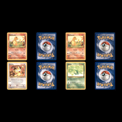 Vintage Pokemon Card Lot 24 Cards Damaged Heavy Play Pikachu Charmander Alakazam - Image 5