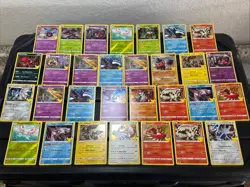 30 Pokemon Cards Lot WOTC VTG ALL RARE HOLO Masquerain Lugia Kyogre Dialga - Image 1