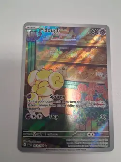Fidough 213/198 Scarlet Violet 2023 Holo Rare IR Pokemon Card TCG - Image 3
