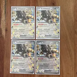(4) Pokemon TCG Bouffalant EX Card 077/086 White Flare Playset NM - Image 1