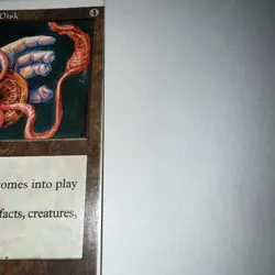 Mtg Magic Card Nevinyrral’s Disk Miscut - Image 3