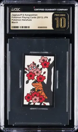 2013 POKEMON PLAYING CARDS JIGGLYPUFF & KANGASKHAN CGC 10 PRISTINE - Image 1