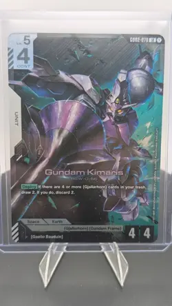 Gundam Kimaris RSW-G-66 LR Dual Impact GD02-070 English Gundam Card Game Bandai - Image 1