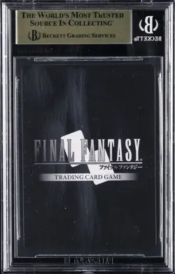2023 FINAL FANTASY SPECIAL PR CARD COLLECTION NOIR #3012L ZACK BGS 9.5 - Image 2