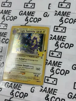 NM Light Toxtricity SWSH137 SWSH: Sword & Shield Promo Cards Holo Top Loader - Image 3